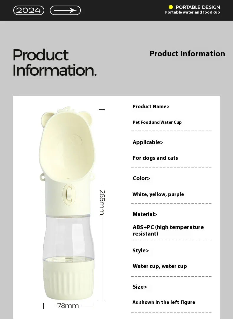 NOMADOG Produktmaße und technische Daten